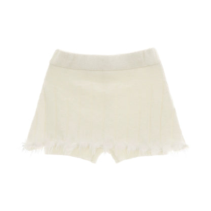 Preppy Puff Sleeve Striped Skirt Set-Up