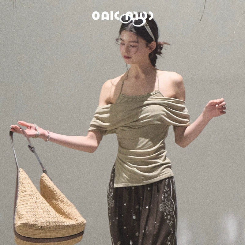 Desert One-Shoulder Top