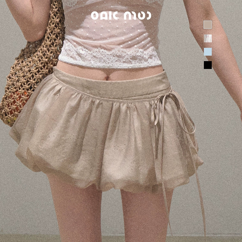 Floral Peplum Culottes Skirt Set