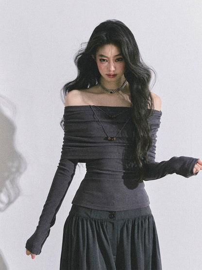 Slimming Waist Design Top