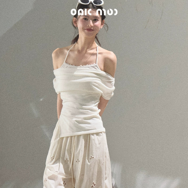 Desert One-Shoulder Top