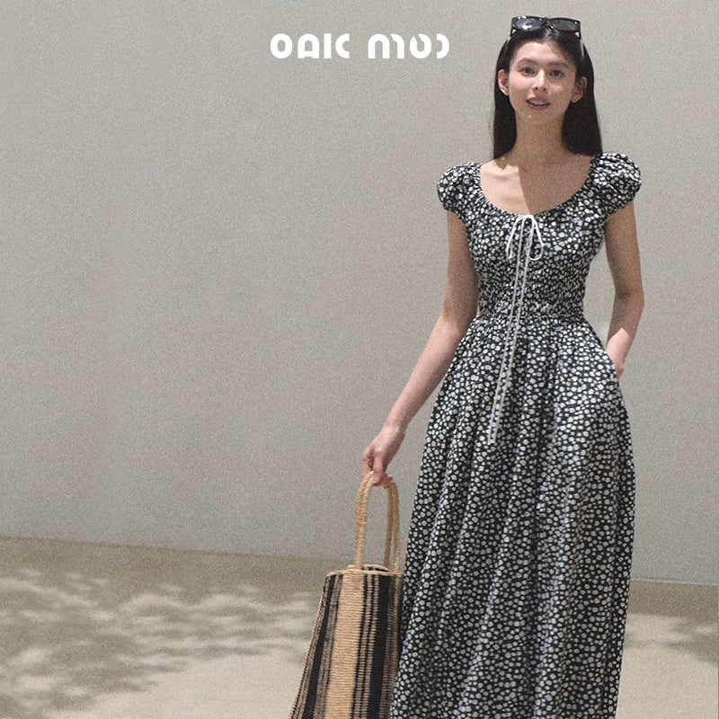 Blissful Tomato Leaf Dress