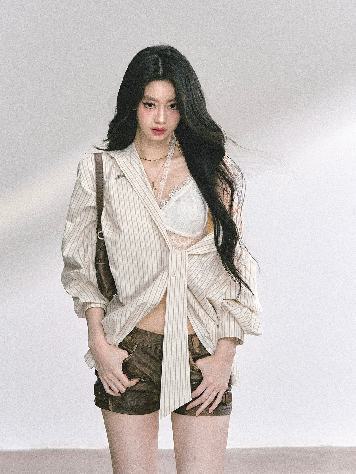 French Stripe Sunscreen Shirt