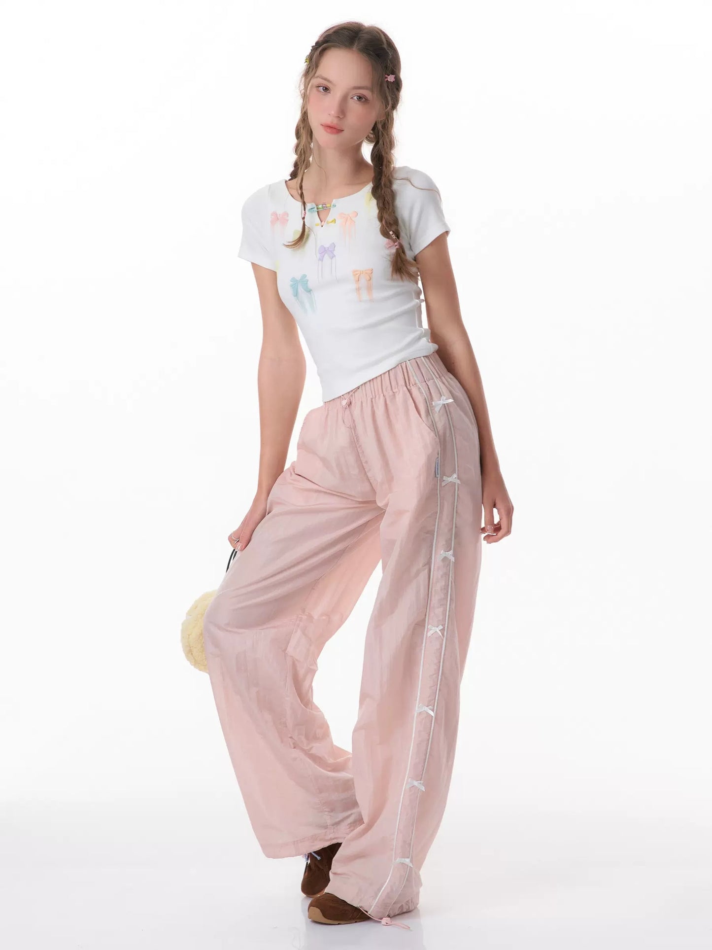 American-Style Wide-Leg Pants