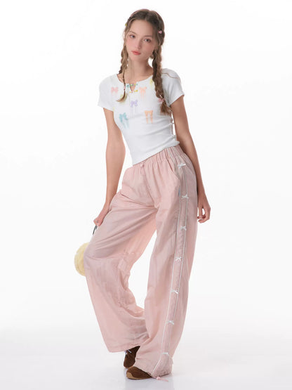 American-Style Wide-Leg Pants