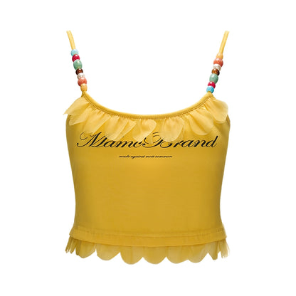 Chic Beaded Camisole Top