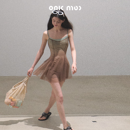 Spring Breeze Gradient Dress