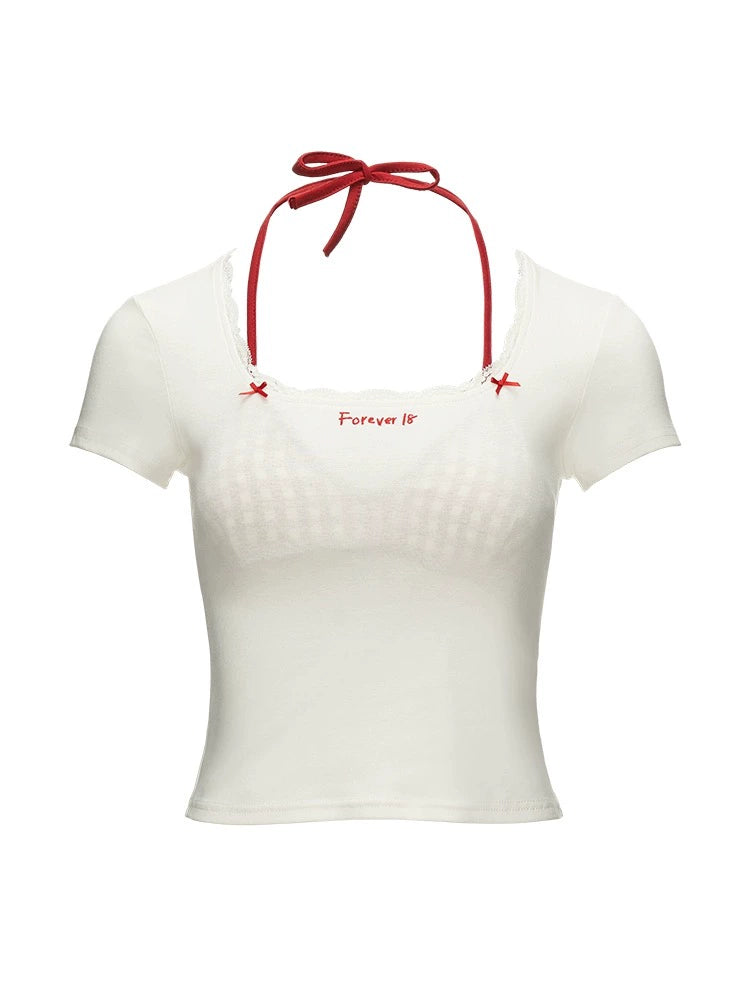 Slim CropTop With Chest Pad Set-Up