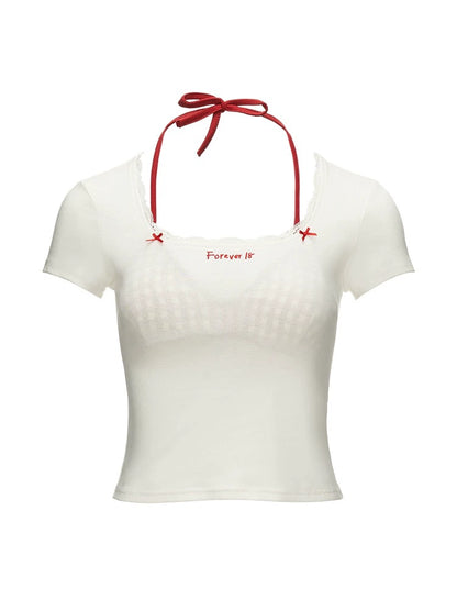 Slim CropTop With Chest Pad Set-Up