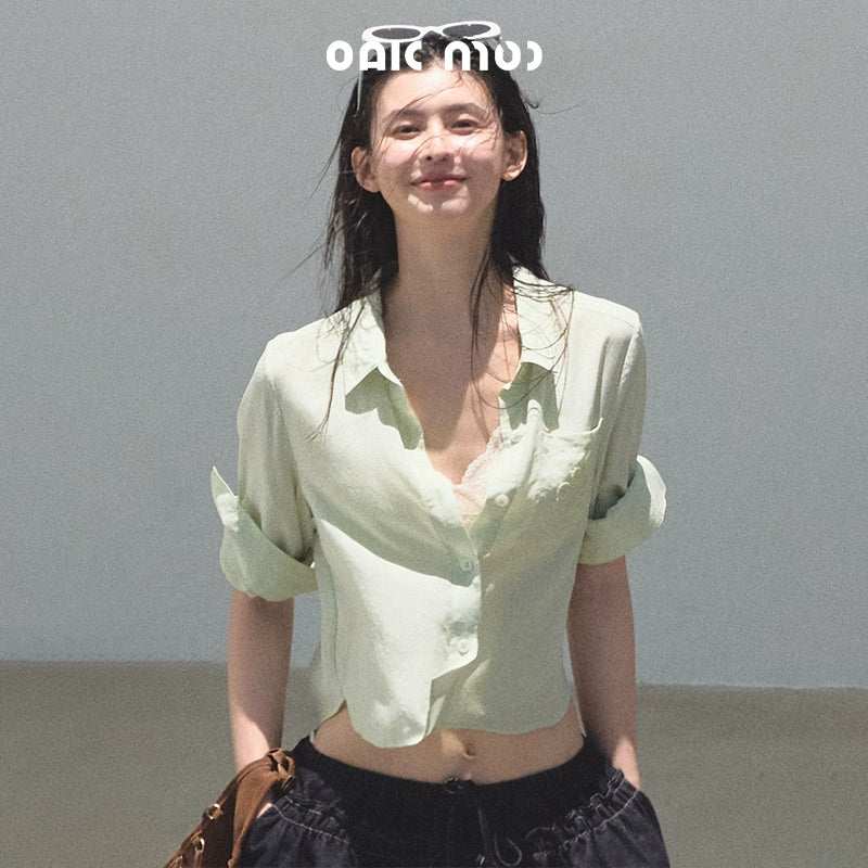 Lake Lyocell Beaded Shirt