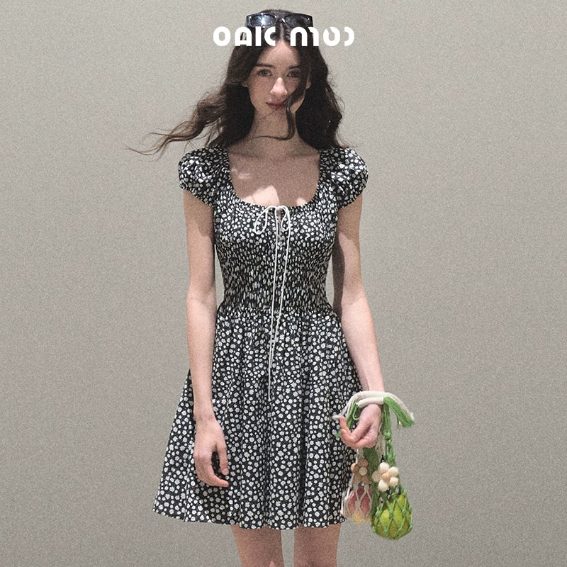 Blissful Tomato Leaf Dress