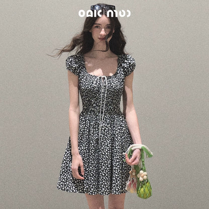 Blissful Tomato Leaf Dress