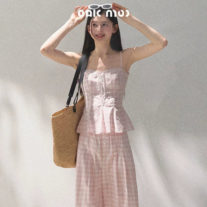 Pink Wide Leg Set-Up