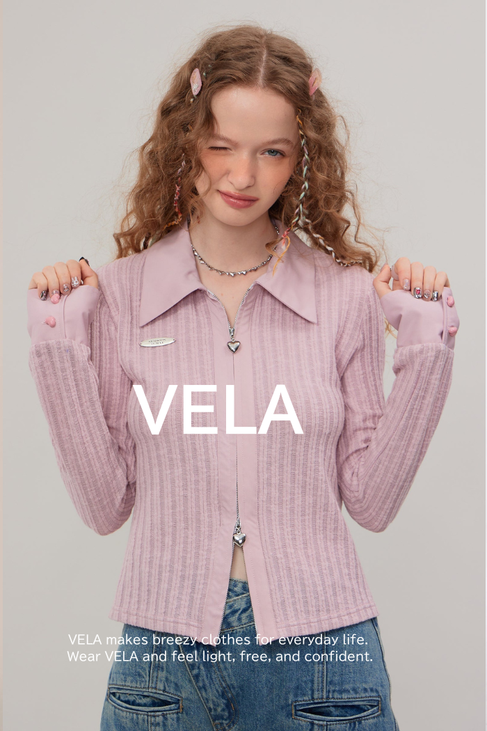 Retro Polo Collar Zipper Knit Shirt