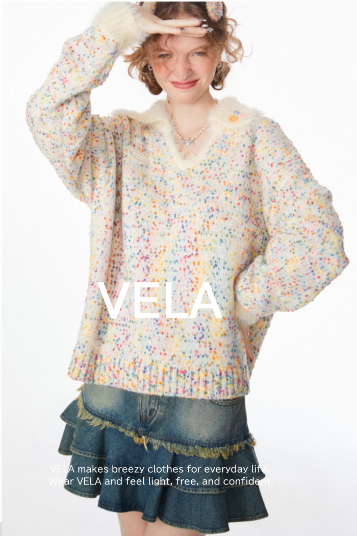 Retro V-Neck Sweater