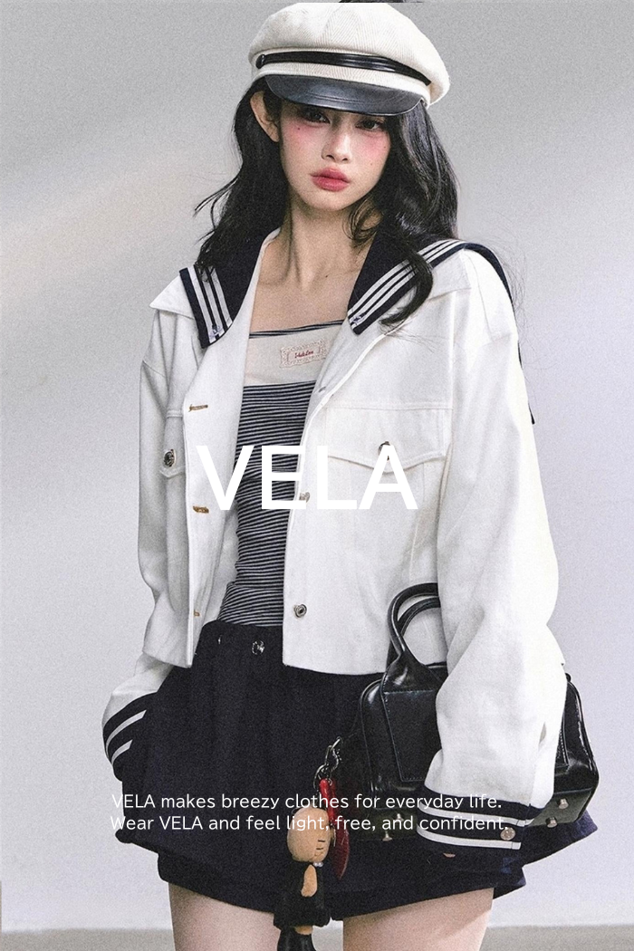 Luxury Denim Cargo Jacket