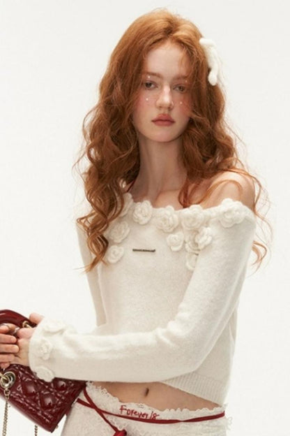 Slatted Shoulder Sweater