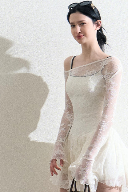 Slim Lace Slip Dress