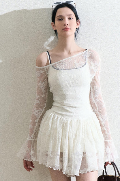 Slim Lace Slip Dress