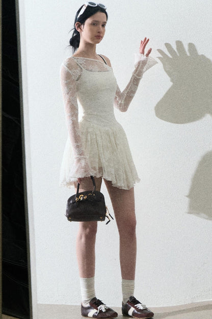 Slim Lace Slip Dress