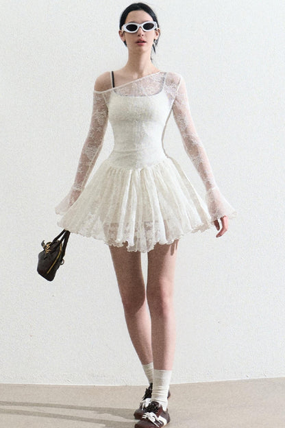 Slim Lace Slip Dress