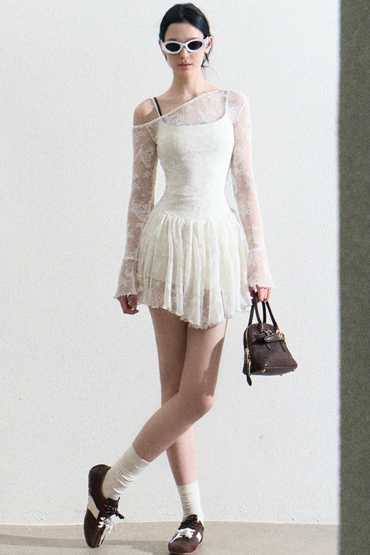 Slim Lace Slip Dress
