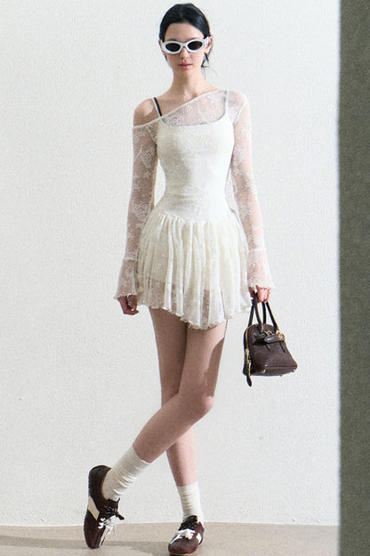 Slim Lace Slip Dress