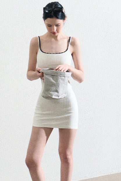 Slim Lace Slip Dress