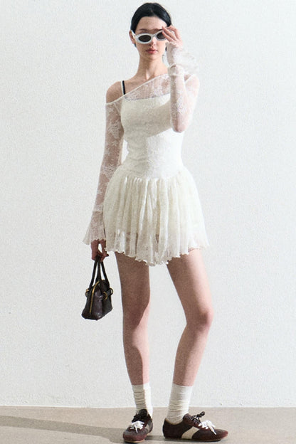 Slim Lace Slip Dress