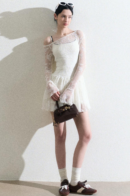 Slim Lace Slip Dress