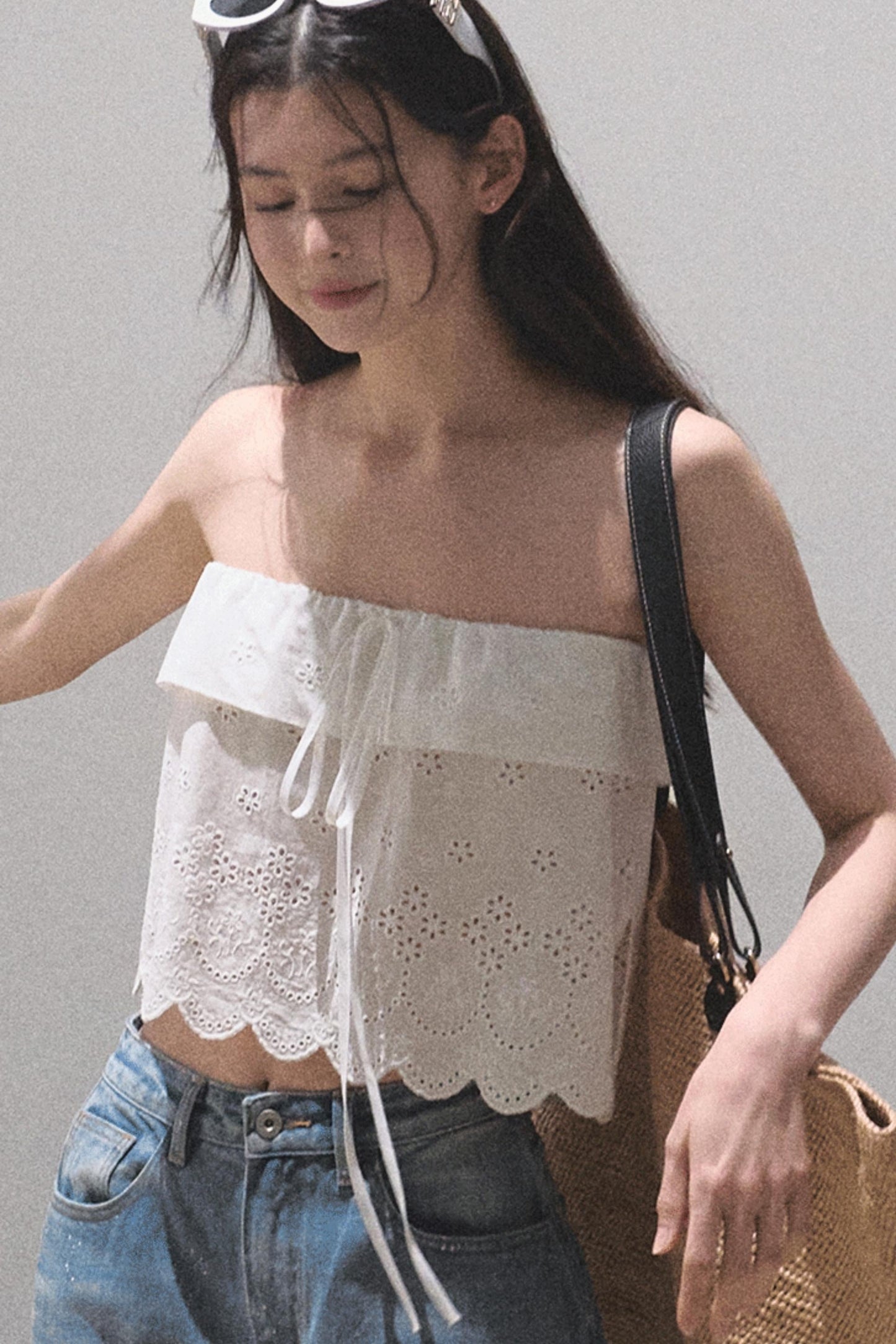 Summer Love Cutout Knit Tank