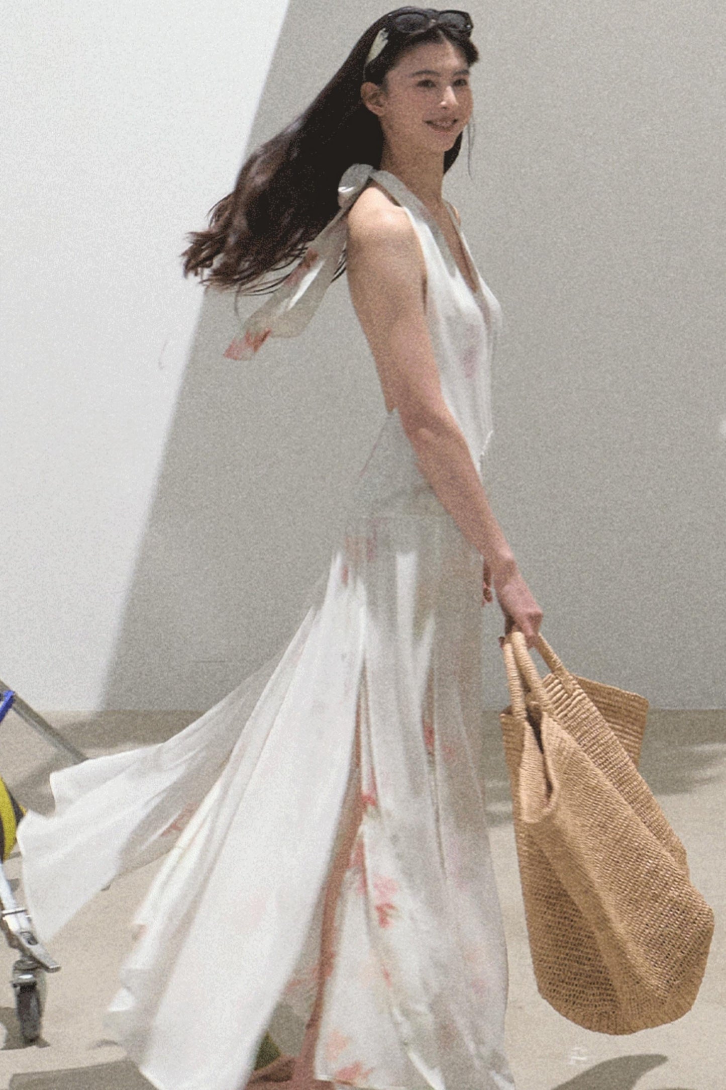 Summer Serenity Halter Dress