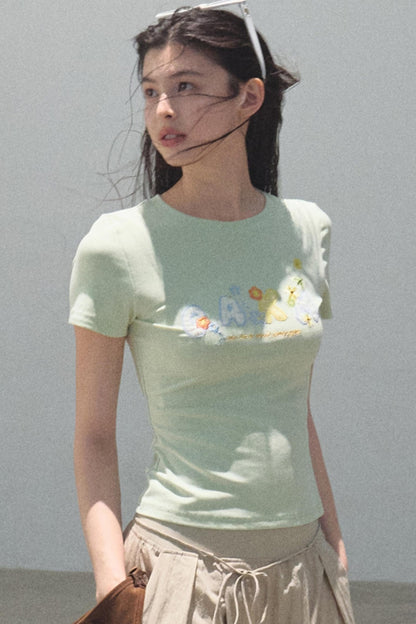 Skin-friendly Crewneck T-Shirt