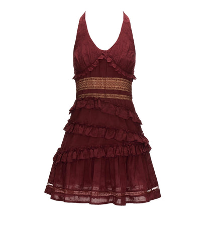 Patchwork Lace Camisole Dress