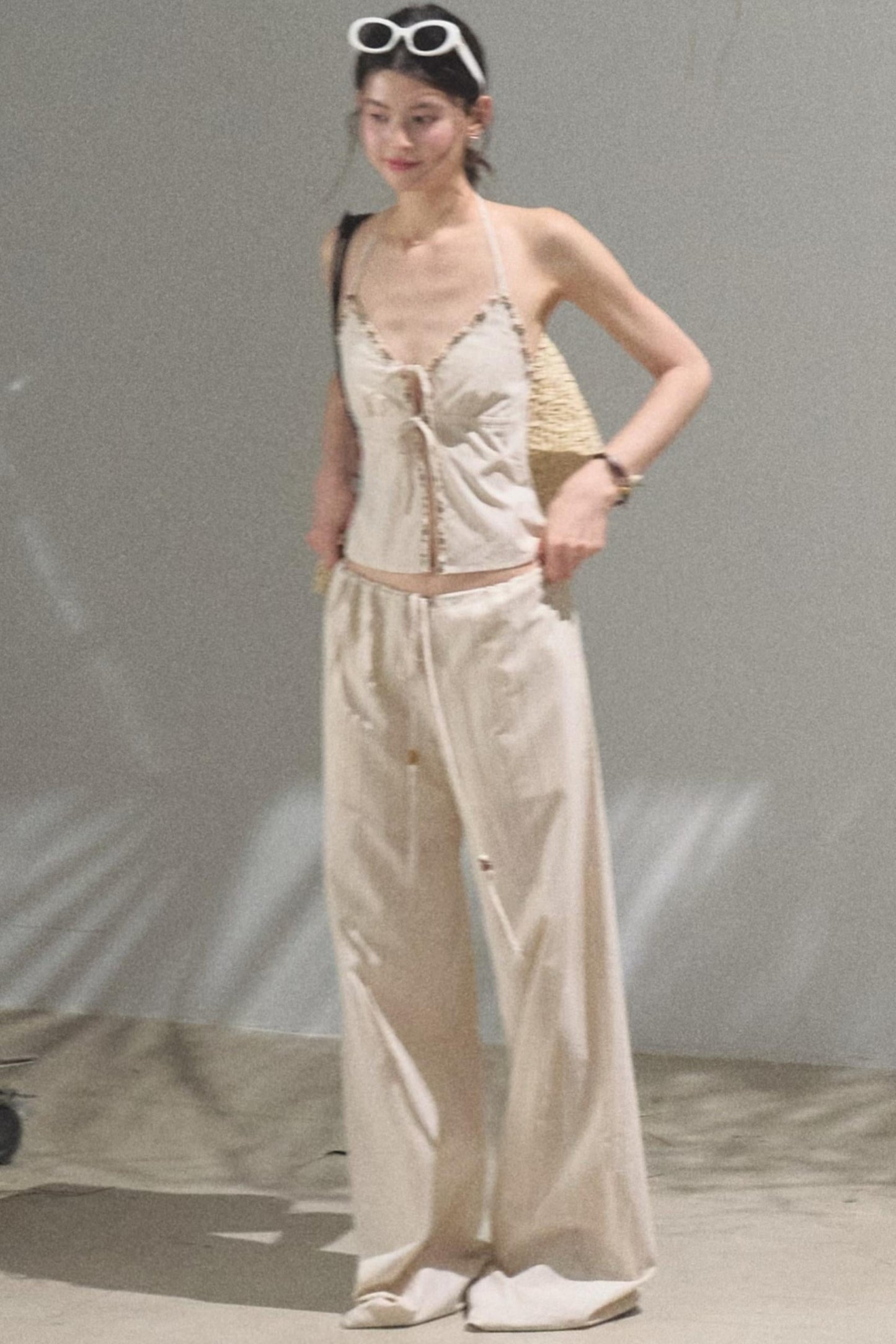 Amber Striped Pants Set-Up