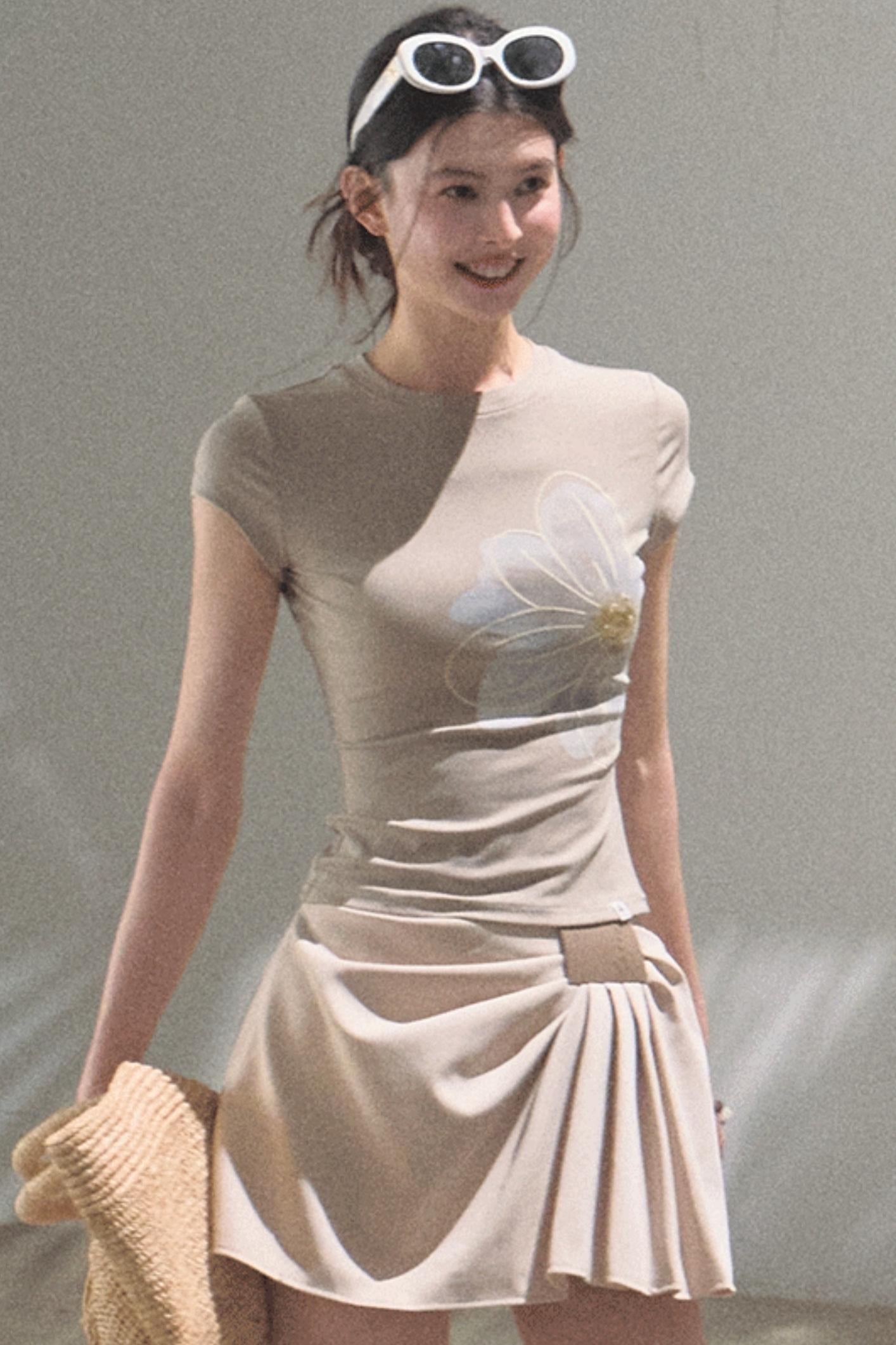 Begonia Floral T-Shirt