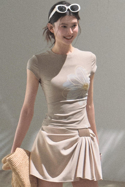 Begonia Floral T-Shirt