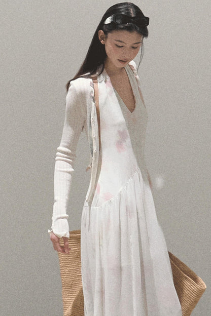 Summer Serenity Halter Dress