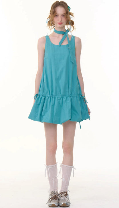 Summer Chic Tie-Waist Camisole Dress