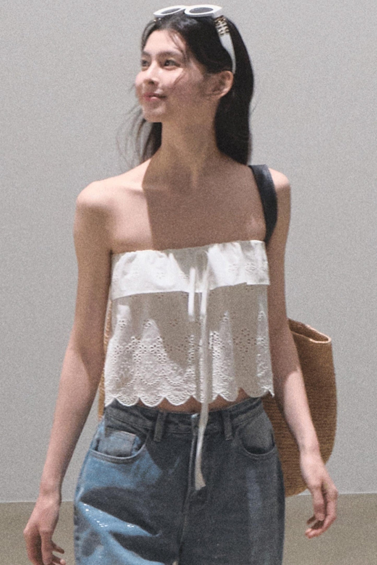 Summer Love Cutout Knit Tank