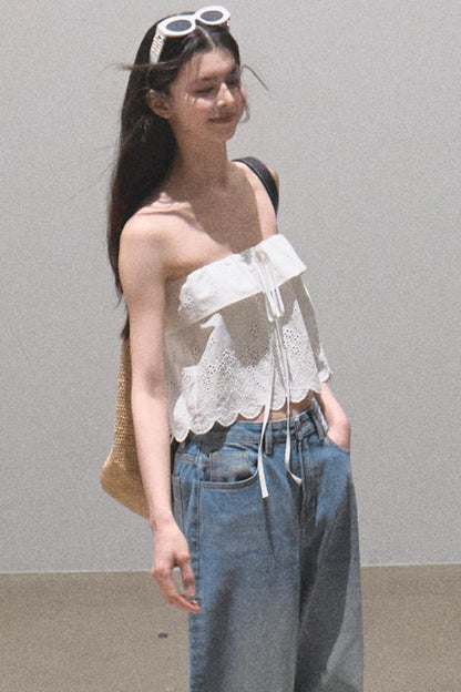 Summer Love Cutout Knit Tank