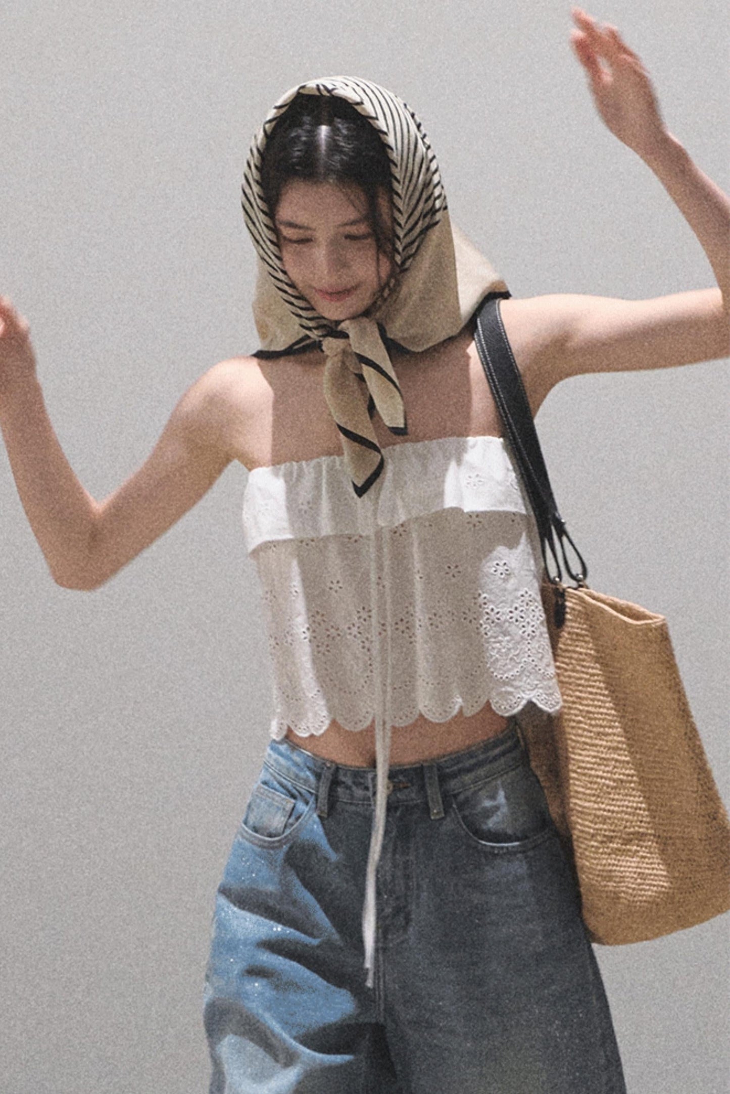 Summer Love Cutout Knit Tank