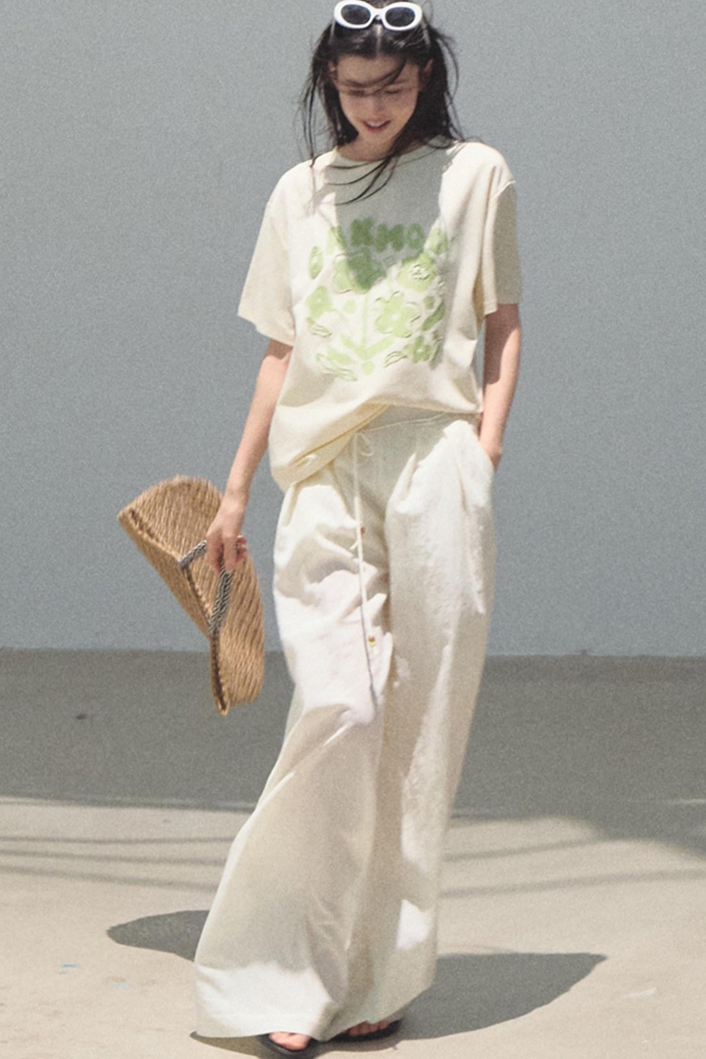 Count Her Flowers Cool Loose T-Shirt