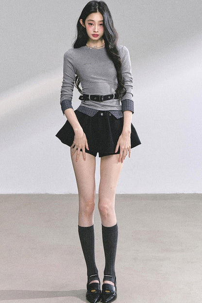 Luxury Plaid T-Shirt