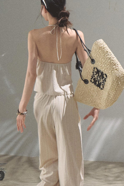 Amber Striped Pants Set-Up