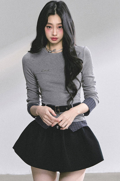 Luxury Plaid T-Shirt