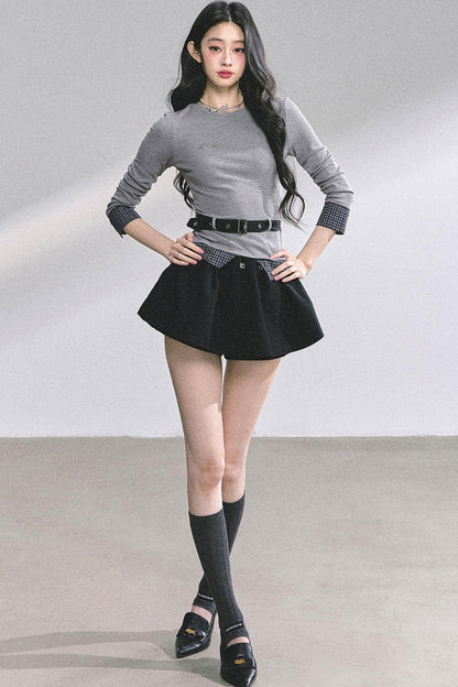 Luxury Plaid T-Shirt