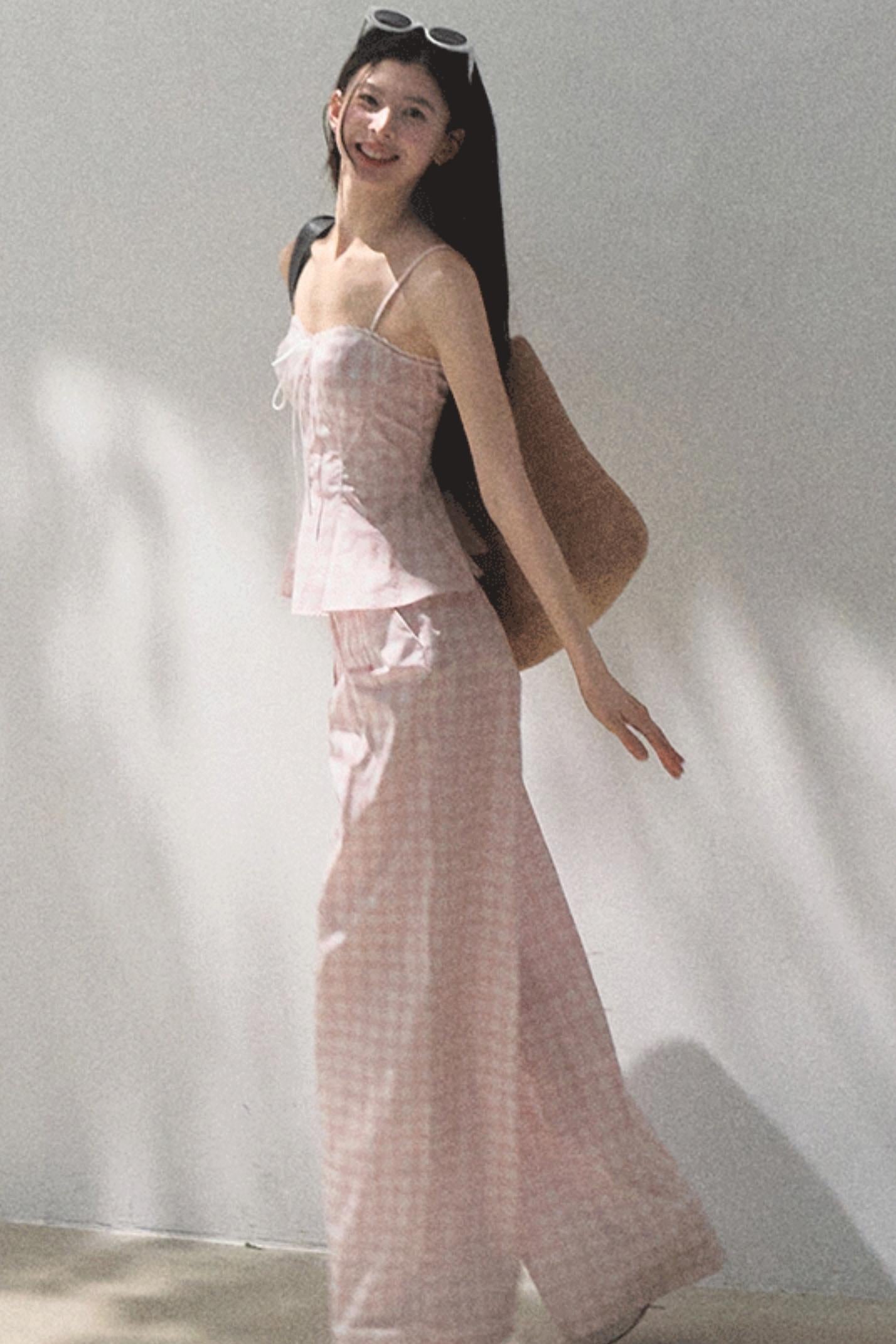 Pink Wide Leg Set-Up