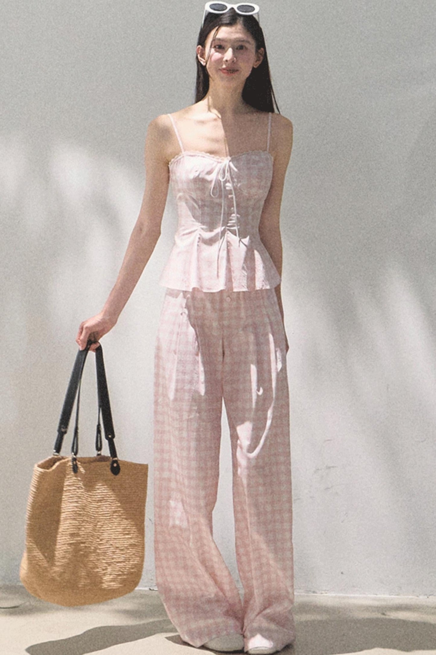 Pink Wide Leg Set-Up