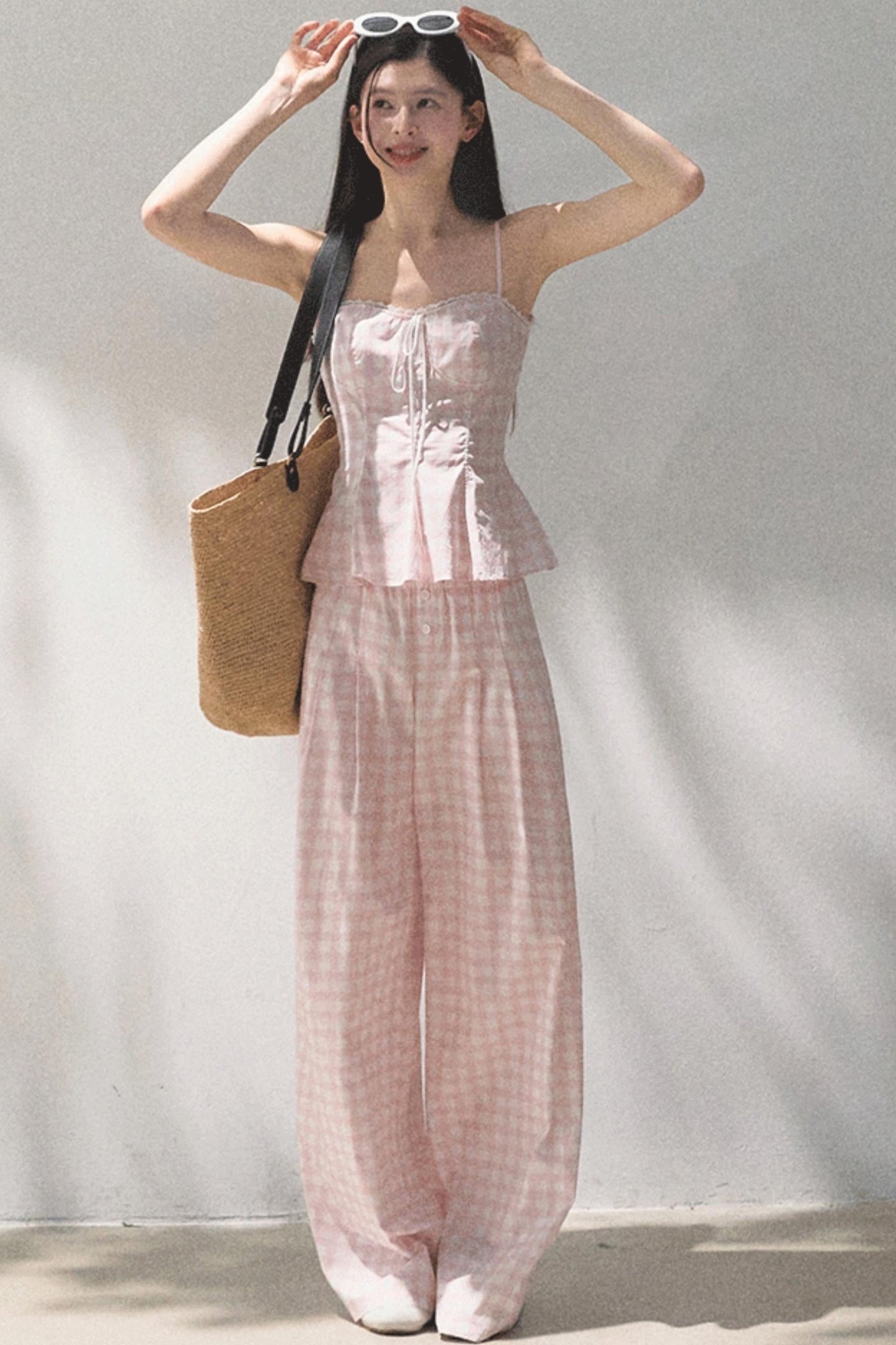 Pink Wide Leg Set-Up